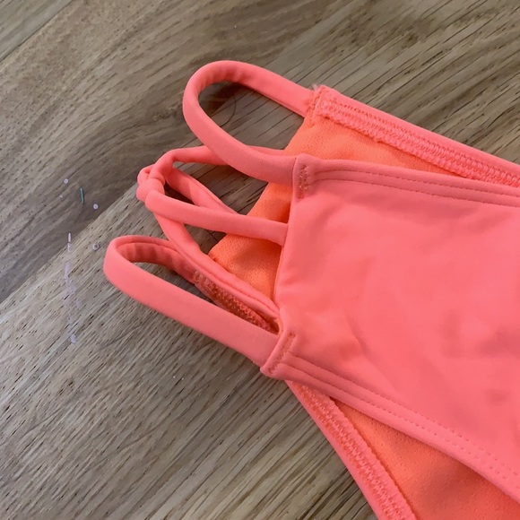 NWT Hollister neon orange bikini bottoms - Picture 2 of 5